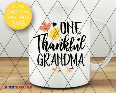 ONE thankful Grandma party season store 1